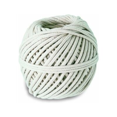 Chapuis Corda de algodão trançado 21 kg diâmetro 2,5 mm comprimento 36 m Chapuis Corda de algodão trançado 21 kg diâmetro 2,5 mm comprimento 36 m