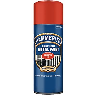 Hammerite Direct to Rust Smooth Finish spray vermelho 400 ml Hammerite Direct to Rust Smooth Finish spray vermelho 400 ml