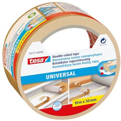 tesa Nr.56171 Fita adesiva dupla face (10 m), bege tesa Nr.56171 Fita adesiva dupla face (10 m), bege