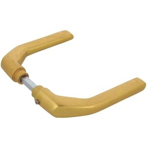 Conjunto de Maçanetas de Porta Interior AMIG - Modelo 2113 - Design Simples e Elegante - 130x61mm - Quadrado 8mm - Acabamento em Ouro - Ergonômico Conjunto de Maçanetas de Porta Interior AMIG - Modelo 2113 - Design Simples e Elegante - 130x61mm - Quadrado 8mm - Acabamento em Ouro - Ergonômico