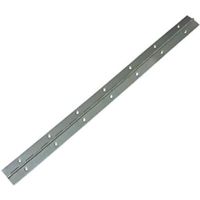Amig Dobradiça de piano 600 x 3 x 0,7 mm, cantos quadrados, ideal para segurar firmemente portas de armários e tampas de caixas ou baús, aço inoxidável 18/8 mate Amig Dobradiça de piano 600 x 3 x 0,7 mm, cantos quadrados, ideal para segurar firmemente portas de armários e tampas de caixas ou baús, aço inoxidável 18/8 mate