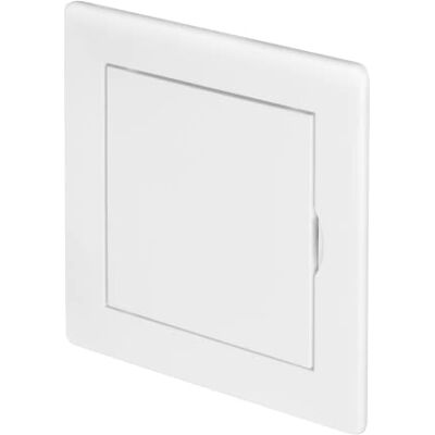 Awenta Porta de Acesso Plástico 100x100 mm Placa de Cobertura Branca para Escada de Abertura Fechadura de Porta Basculante Parafuso de Porta Porta Removível Acabamento Liso Pintável Awenta Porta de Acesso Plástico 100x100 mm Placa de Cobertura Branca para Escada de Abertura Fechadura de Porta Basculante Parafuso de Porta Porta Removível Acabamento Liso Pintável