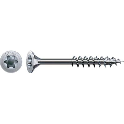 SPAX T-STAR Plus 0/1050/1/ 4,5/50/01 Vite universale com testa svasata, 4CUT, filettatura parziale, lucida zincata tramite galvanizzazione, zincato, 4,5 x 50 mm SPAX T-STAR Plus 0/1050/1/ 4,5/50/01 Vite universale com testa svasata, 4CUT, filettatura parziale, lucida zincata tramite galvanizzazione, zincato, 4,5 x 50 mm