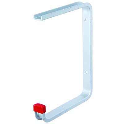 GAH-Alberts Alberts Gancho para teto, disponível em diferentes modelos, codado, alumínio, profundidade gancho 175 mm, altura total 220 mm GAH-Alberts Alberts Gancho para teto, disponível em diferentes modelos, codado, alumínio, profundidade gancho 175 mm, altura total 220 mm
