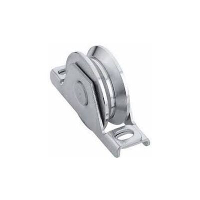 GAYNER Roda suporte encastrar canal v diâmetro 80 bicromatado GAYNER Roda suporte encastrar canal v diâmetro 80 bicromatado