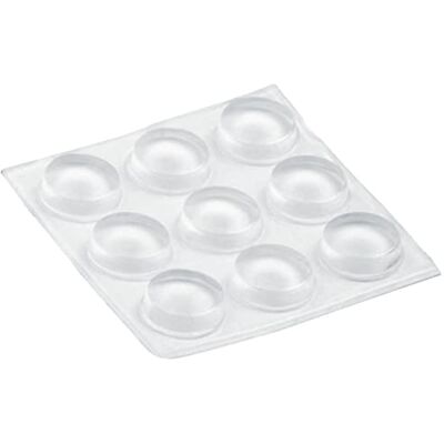 Amig Gota protetora autocolante Mod.611 para proteger móveis e paredes contra impactos, riscos e riscos tops redondos transparentes do tipo lágrima fáceis de instalar Medidas: Ø 12 x 3 mm Amig Gota protetora autocolante Mod.611 para proteger móveis e paredes contra impactos, riscos e riscos tops redondos transparentes do tipo lágrima fáceis de instalar Medidas: Ø 12 x 3 mm