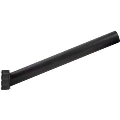 Jandei Suporte preto de aço resistente ao exterior, para poste ou parede, 45 centímetros de comprimento 4,7 centímetros diâmetro oco para a lâmpada. Parafusos incluídos para fixação à parede Jandei Suporte preto de aço resistente ao exterior, para poste ou parede, 45 centímetros de comprimento 4,7 centímetros diâmetro oco para a lâmpada. Parafusos incluídos para fixação à parede