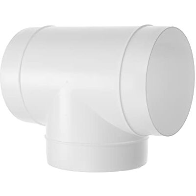 Vent Systems Conector de canal Ø 125 mm adaptador de mangueira de 3 vias ABS plástico/lasca para mangueira tubo redondo com conector de tubo arredondado cinzas de ar. Vent Systems Conector de canal Ø 125 mm adaptador de mangueira de 3 vias ABS plástico/lasca para mangueira tubo redondo com conector de tubo arredondado cinzas de ar.