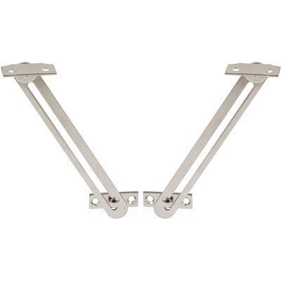 Gedotec Esquadra dobrável suporte de lapela com mecanismo de bloqueio 1 conjunto dobradiça dobrável 150 mm batente ambos CLAPPY dobradiças lapela dobrável hardware para móveis Gedotec Esquadra dobrável suporte de lapela com mecanismo de bloqueio 1 conjunto dobradiça dobrável 150 mm batente ambos CLAPPY dobradiças lapela dobrável hardware para móveis