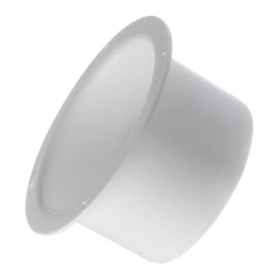 EUROPLAST Ø 100 mm Flange de montagem em parede conector de conduto adaptador para tubo de ventilação de PVC EUROPLAST Ø 100 mm Flange de montagem em parede conector de conduto adaptador para tubo de ventilação de PVC