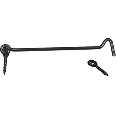 Amig Almofada retida para persianas Mod.7 Ø 6 x 200 mm, âncora de segurança, evita impactos e quebras, em aço acabamento em preto Amig Almofada retida para persianas Mod.7 Ø 6 x 200 mm, âncora de segurança, evita impactos e quebras, em aço acabamento em preto