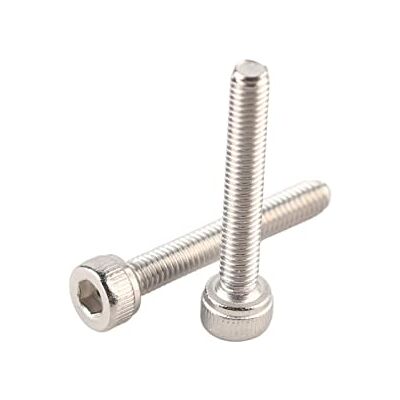 Walfront 100 unidades parafusos Allen M3 x 20 mm de aço inoxidável 304 para fixação industrial e doméstica Walfront 100 unidades parafusos Allen M3 x 20 mm de aço inoxidável 304 para fixação industrial e doméstica