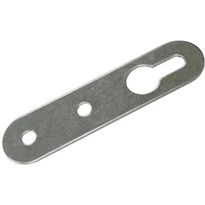 AERZETIX : 50 x placa metálica de suspensão anexada fixação 65/16 mm C41556 AERZETIX : 50 x placa metálica de suspensão anexada fixação 65/16 mm C41556