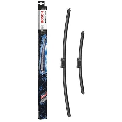 Bosch Wischerblatt Aerotwin Multi-Clip AM466S 3397007466 Conjunto de escovas de substituição para maior segurança na condução com adaptador multi-clipe pré-montado duas escovas Bosch Wischerblatt Aerotwin Multi-Clip AM466S 3397007466 Conjunto de escovas de substituição para maior segurança na condução com adaptador multi-clipe pré-montado duas escovas