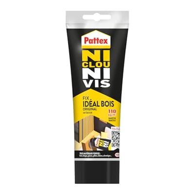 Pattex 981605 "Nem pregos ou parafusos" tubo cromado 260 g Pattex 981605 "Nem pregos ou parafusos" tubo cromado 260 g