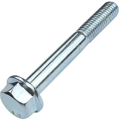 AERZETIX Conjunto de 10 Parafuso de flange parafuso de cabeça hexagonal com flange M8x60mm DIN 6921 dureza 8.8 em aço galvanizado parafuso de montagem AERZETIX Conjunto de 10 Parafuso de flange parafuso de cabeça hexagonal com flange M8x60mm DIN 6921 dureza 8.8 em aço galvanizado parafuso de montagem