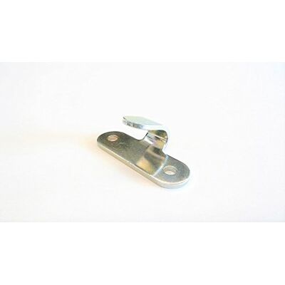 Miederhoff 20 ganchos para esticar galvanizados, 65 x 20 mm, para lona de camiões, toldo de reboque, ganchos para lonas Miederhoff 20 ganchos para esticar galvanizados, 65 x 20 mm, para lona de camiões, toldo de reboque, ganchos para lonas