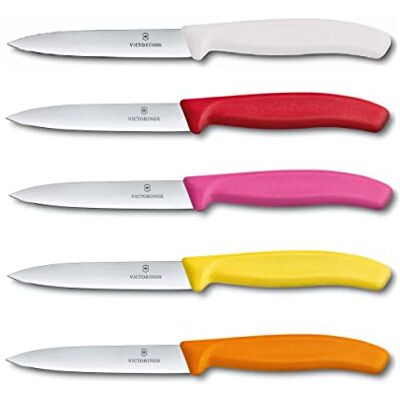 Victorinox Gemüsemesser Swissclassic 5er Set Bunt Gemischt Chave de nava, tamanho 10 cm Victorinox Gemüsemesser Swissclassic 5er Set Bunt Gemischt Chave de nava, tamanho 10 cm