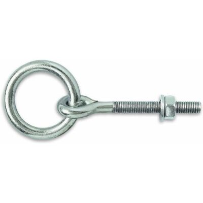 Anel de aço zinco M10 - 50x120mm - Durável Anel de aço zinco M10 - 50x120mm - Durável