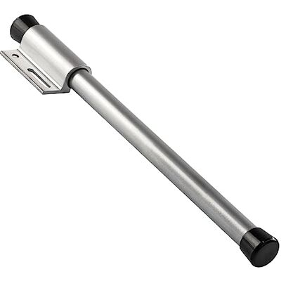 Gedotec Suporte de armário alumínio prata anodizado cabide removível comprimento 225 mm aerador de roupa para prateleira aparafusável, extração para armários de madeira Gedotec Suporte de armário alumínio prata anodizado cabide removível comprimento 225 mm aerador de roupa para prateleira aparafusável, extração para armários de madeira