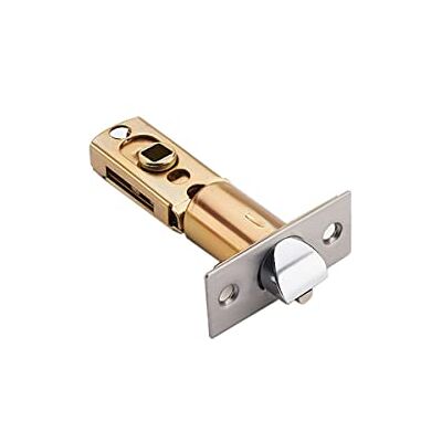 Qrity Trava de encaixe tubular, trava de porta, fecho de encaixe, tamanho de fecho ajustável 60/70 mm, para puxadores de porta com alavanca, puxadores de porta internos Qrity Trava de encaixe tubular, trava de porta, fecho de encaixe, tamanho de fecho ajustável 60/70 mm, para puxadores de porta com alavanca, puxadores de porta internos