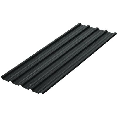 Outsunny 12x Paneles para Tejado de Acero Galvanizado 129x45cm Gris Oscuro Chapas perfiladas de teto 7 m², para casa de ferramentas, cobertura, garagem, exterior Outsunny 12x Paneles para Tejado de Acero Galvanizado 129x45cm Gris Oscuro Chapas perfiladas de teto 7 m², para casa de ferramentas, cobertura, garagem, exterior