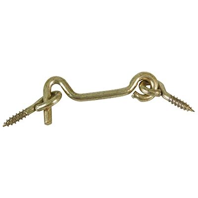 Amig Modelo de almofada retida dourada. 5 com 2 fechos de acabamento latão para persianas · diâmetro Ø 3,5 x 50 mm, fecho de segurança anti-choques e quebras para janelas Amig Modelo de almofada retida dourada. 5 com 2 fechos de acabamento latão para persianas · diâmetro Ø 3,5 x 50 mm, fecho de segurança anti-choques e quebras para janelas