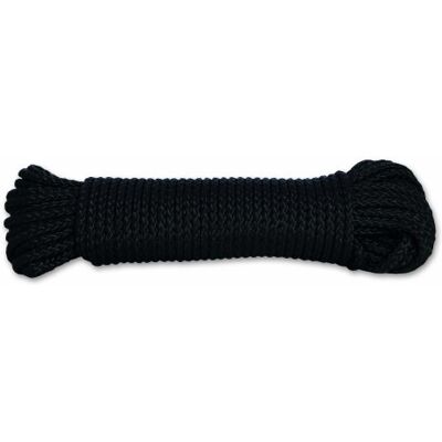 Chapuis Corda de polipropileno trançada 100 kg diâmetro 2,8 mm comprimento 10 m preto Chapuis Corda de polipropileno trançada 100 kg diâmetro 2,8 mm comprimento 10 m preto
