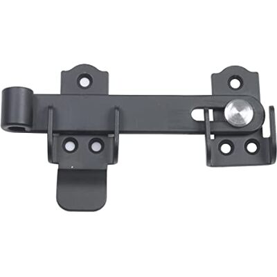 Amig Almofada para janelas Mod.50-130 x 86 mm fecho interior para reduzir ruídos e correntes de ar de aço acabamento em preto inclui tira fundos Amig Almofada para janelas Mod.50-130 x 86 mm fecho interior para reduzir ruídos e correntes de ar de aço acabamento em preto inclui tira fundos