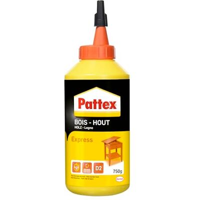 Pattex Bois Express Cauda para madeira (frasco de 750 g) Pattex Bois Express Cauda para madeira (frasco de 750 g)