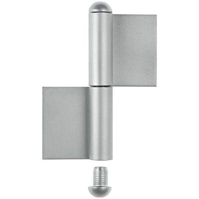 Alberts Pernio para construção, tipo KO4, aço inoxidável, altura 180 mm, diâmetro Ø 14 mm Alberts Pernio para construção, tipo KO4, aço inoxidável, altura 180 mm, diâmetro Ø 14 mm