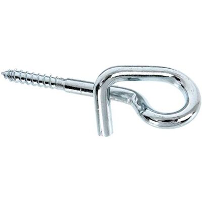GAH-Alberts Alberts Gancho com mosquetão, com rosqueamento para madeira, para aparafusar passador, galvanizado em azul, comprimento 160 mm, Ø da rosqueagem 12 x 55 mm GAH-Alberts Alberts Gancho com mosquetão, com rosqueamento para madeira, para aparafusar passador, galvanizado em azul, comprimento 160 mm, Ø da rosqueagem 12 x 55 mm