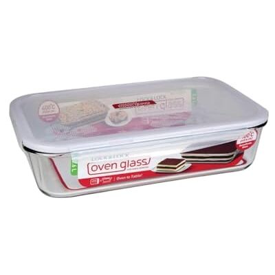 LocknLock Lock & Lock, cristal, transparente, 34,5 x 23,6 x 8,8 cm LocknLock Lock & Lock, cristal, transparente, 34,5 x 23,6 x 8,8 cm