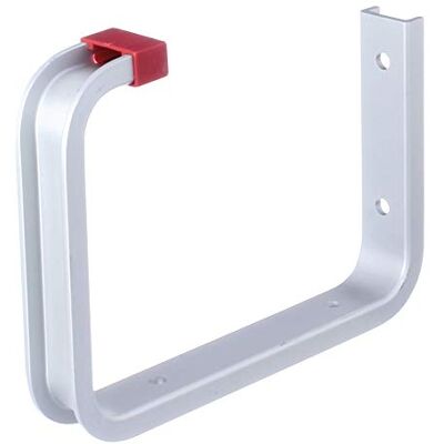 ALBERTS - Conjunto de ganchos de teto em alumínio - 120x160mm - 10 peças ALBERTS - Conjunto de ganchos de teto em alumínio - 120x160mm - 10 peças