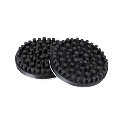 Dynavox Antivibe pernas para dispositivos e altifalantes (conjunto de 4 unidades), desmontagem autoadesiva, máx. 22-25 kg, Ø 53 mm, amortecimento de vibrações, suporte estável, preto Dynavox Antivibe pernas para dispositivos e altifalantes (conjunto de 4 unidades), desmontagem autoadesiva, máx. 22-25 kg, Ø 53 mm, amortecimento de vibrações, suporte estável, preto