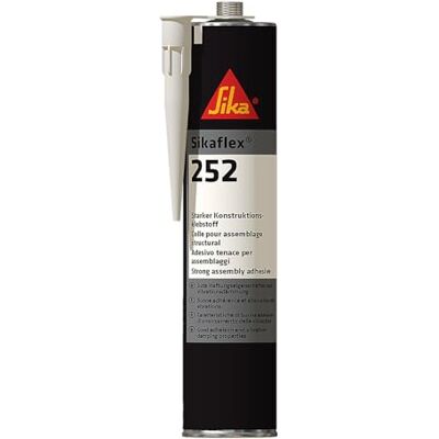 SIKA Adesivo elástico para união em montagem de veículos flex-252 branco adesão numa ampla variedade de substratos Pintável 300 ml SIKA Adesivo elástico para união em montagem de veículos flex-252 branco adesão numa ampla variedade de substratos Pintável 300 ml