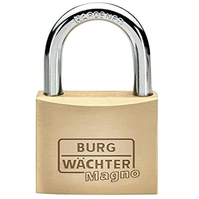 Burg-Wächter 400emagno Cadeado 6,5 x 22 x 23,5 mm latão (blister) Burg-Wächter 400emagno Cadeado 6,5 x 22 x 23,5 mm latão (blister)