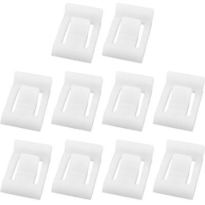 YINETTECH 10 peças clipe de restrição de ângulo de 90 graus para dobradiças de portas de armários de fecho suave clipe de redução de ângulo de armário de cozinha 8,8 x 3,6 x 13 mm YINETTECH 10 peças clipe de restrição de ângulo de 90 graus para dobradiças de portas de armários de fecho suave clipe de redução de ângulo de armário de cozinha 8,8 x 3,6 x 13 mm