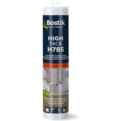 Bostik H785 High Tack cartucho de cola híbrido 1K (450 g), cor branca Bostik H785 High Tack cartucho de cola híbrido 1K (450 g), cor branca