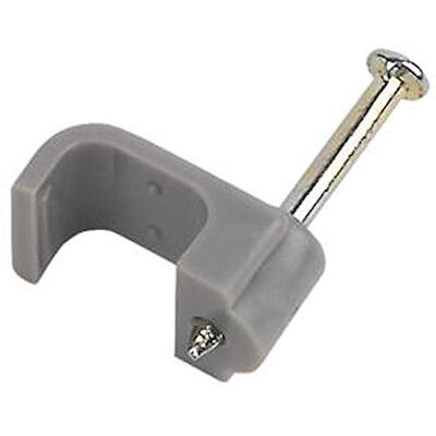Merriway Bulk Hardware Clipe de abotoaduras e terra, cabo plano 1 mm, cinzento (embalagem de 100) Merriway Bulk Hardware Clipe de abotoaduras e terra, cabo plano 1 mm, cinzento (embalagem de 100)