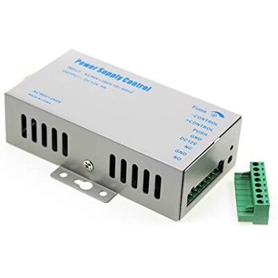 YAVIS Sistema de controlo de acesso à porta da fonte de alimentação AC 90-260 V a DC12 V 3A fonte de alimentação para sistema de controlo acesso de entrada porta YAVIS Sistema de controlo de acesso à porta da fonte de alimentação AC 90-260 V a DC12 V 3A fonte de alimentação para sistema de controlo acesso de entrada porta