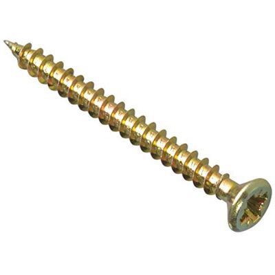 Forgefix Parafuso para madeira (tamanho: 3,5 x 50 mm) Forgefix Parafuso para madeira (tamanho: 3,5 x 50 mm)