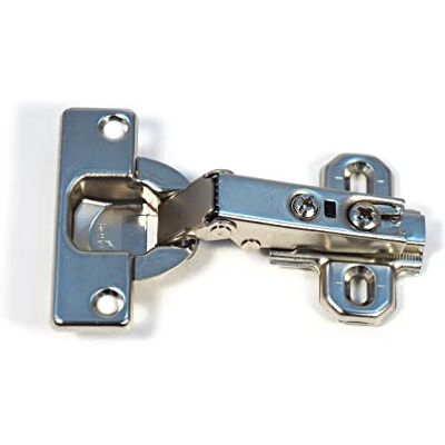 Hettich Dobradiças de canto de 95° com mola para portas, dobradiça, 8 unidades Hettich Dobradiças de canto de 95° com mola para portas, dobradiça, 8 unidades