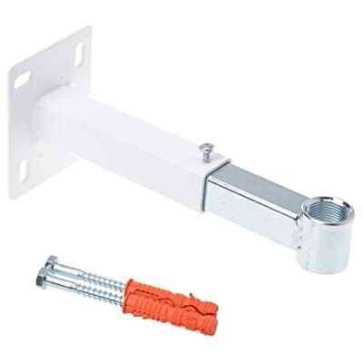 Aqbau Suporte de parede para recipiente de expansão de 4 a 35 litros, galvanizado Aqbau Suporte de parede para recipiente de expansão de 4 a 35 litros, galvanizado
