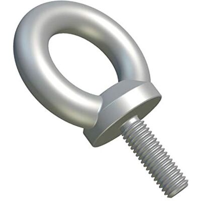 Keple M12 Parafuso de olho de anel de elevação, parafusos de fixação, rosca macho, parafuso de anel de aço galvanizado, parafuso com cabeça em laço para porca/anilha de 12 mm DIN 580 (embalagem de 2) Keple M12 Parafuso de olho de anel de elevação, parafusos de fixação, rosca macho, parafuso de anel de aço galvanizado, parafuso com cabeça em laço para porca/anilha de 12 mm DIN 580 (embalagem de 2)