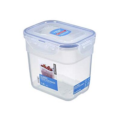 LocknLock Lock and Lock HPL313 Recipiente plástico, 1000 ml, cor transparente LocknLock Lock and Lock HPL313 Recipiente plástico, 1000 ml, cor transparente