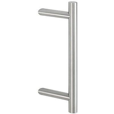 HOPPE E5011 Alça para porta (aço inoxidável, acabamento mate, reto), HOPPE E5011 Alça para porta (aço inoxidável, acabamento mate, reto),