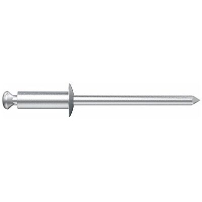 Desa Rebite al/AC flor alomada 4,8 x 30 embalagem de 150 unidades, preto Desa Rebite al/AC flor alomada 4,8 x 30 embalagem de 150 unidades, preto