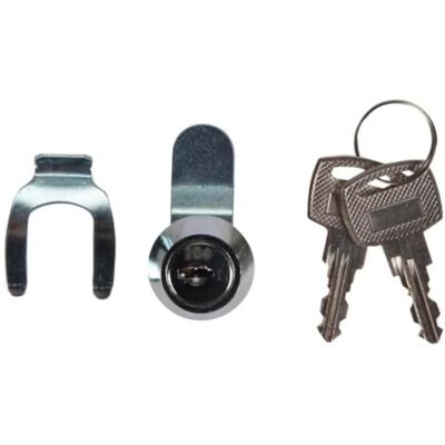 Perel Fechadura de caixa de correio de 15 mm, fechadura de cilindro para caixa de correio, fechadura de substituição de metal com 2 chaves, fácil montagem, fechadura para caixa de correio postal Perel Fechadura de caixa de correio de 15 mm, fechadura de cilindro para caixa de correio, fechadura de substituição de metal com 2 chaves, fácil montagem, fechadura para caixa de correio postal
