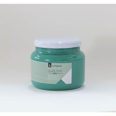 La Pajarita 104391 Pintura para decoração e bricolage, halk, 1, verde (pele do mar) La Pajarita 104391 Pintura para decoração e bricolage, halk, 1, verde (pele do mar)